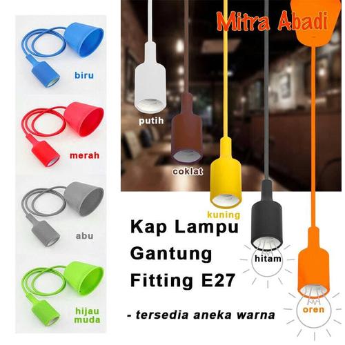 Foto Produk Kap Lampu Gantung Fitting E27 dari Toko Mitra Abadi