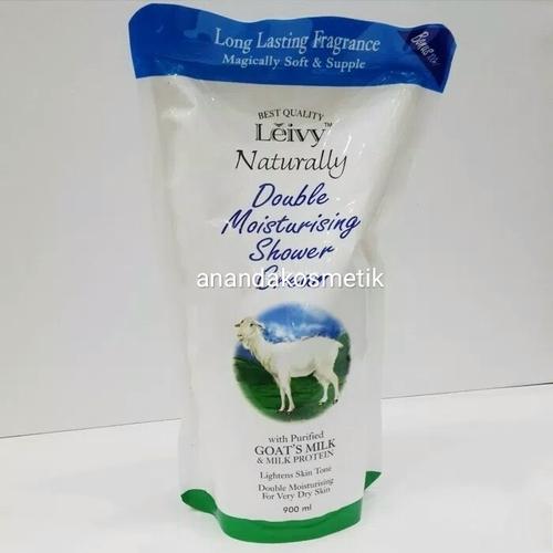Jual Isi Ulang Sabun Leivy Susu Kambing 900ml Kota Depok Anandakosmetik Tokopedia