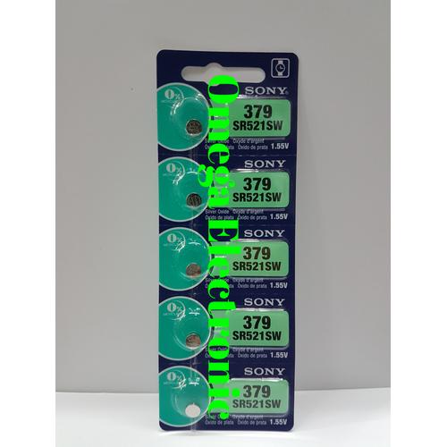 Jual ORIGINAL Baterai Sony SR521SW 379 Battery Batre Jam Tangan LR521 521 -  Jakarta Utara - Omega Electronic | Tokopedia