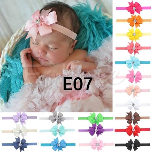 Foto Produk bando pita bayi anak perempuan headband - Beige dari BabyGwen