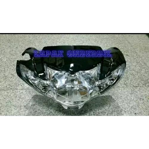 Foto Produk batok kepala depan belakang vega r new plus reflektor lampu sen hitam dari ONDERDIL MOTOR PEDIA
