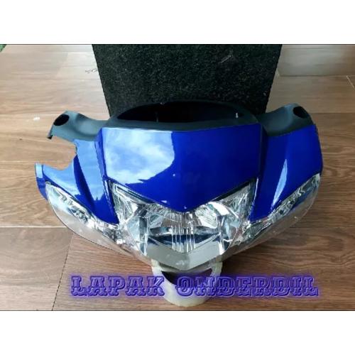 Foto Produk batok kepala depan belakang vega r new plus reflektor lampu sen biru dari ONDERDIL MOTOR PEDIA