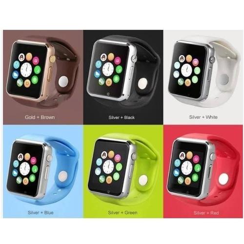 Foto Produk Smartwatch A1 GSM - Smart Watch - u10 - Biru Muda dari RavinShop