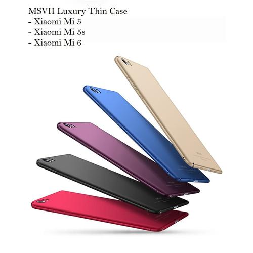 Foto Produk MSVII Luxury Thin Case For Xiaomi - Mi 6, Mi 5, Mi 5s, Mi 5s+ ORIGINAL dari PH-KINGDOM