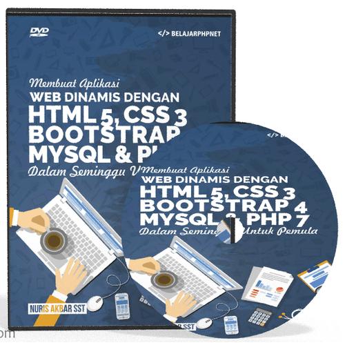 Gambar DVD Tutorial Membuat Aplikasi Dinamis Web Dinamis dari Tutorial Pemrograman undefined Tokopedia