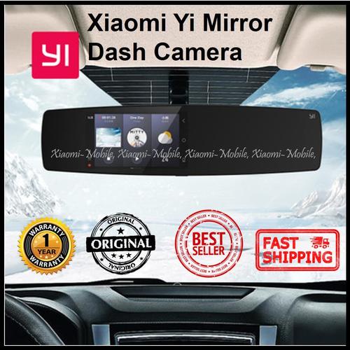 Foto Produk Xiaomi Yi Mirror Dash Camera Rear and Front Dashcam 1080P 30FPS dari Xiaomi