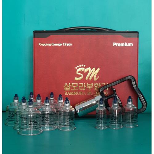 Foto Produk Kop angin sammora premium/Alat bekam isi 12cup korea dari VJM