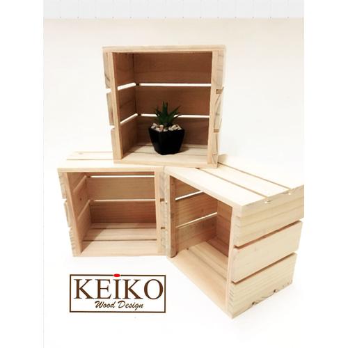 Gambar Box Crate kayu 20x20cm dari KEIKO Wood Design Kota Bekasi Tokopedia