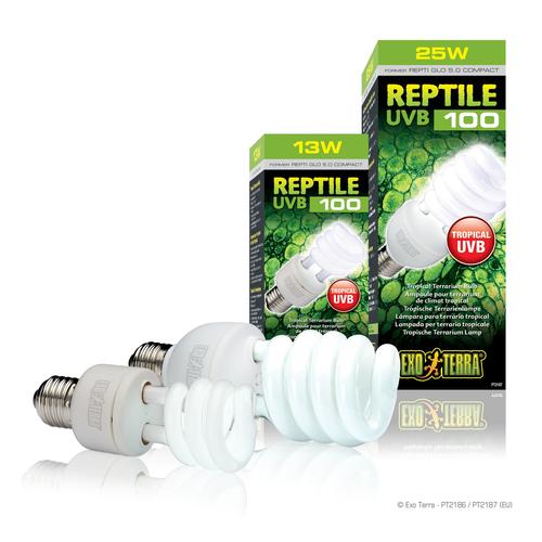 Foto Produk Reptile UVB 100 25 watt Exoterra dari mulia jaya tortuga