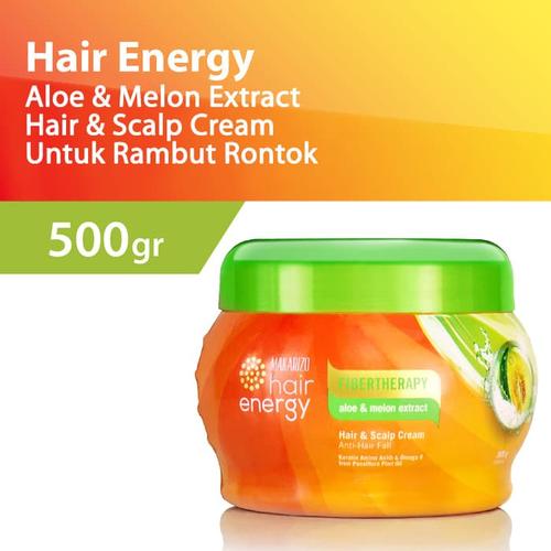 Foto Produk Makarizo Hair Energy Fiberteraphy Aloe Melon 500Gr dari Madusons Salon Supplier