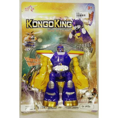 Foto Produk Mainan Robot KongoKing 2 in 1 (Robot Menjadi Kingkong) dari Suplier Mainan