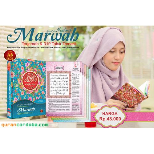 Gambar Marwah - AlQuran Special For Muslimah, Al-Quran Tafsir Tematik Cordoba dari Ar-Rayhan Store Kota Tangerang Selatan Tokopedia