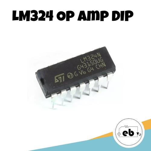 Jual LM324 LM324N Operational Amplifier Op Amp DIP 14 Kab. Tangerang electrobotic Tokopedia