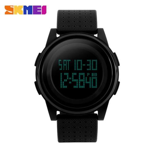 Foto Produk SKMEI 1206 Men Jam Tangan Pria Soft Band Strap - LAYAR PUTIH dari SKMEI MURAH & ORIGINAL