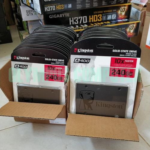 Foto Produk Kingston A400 240GB SSD - SSD A400 dari OLYMPUS COMPUTER