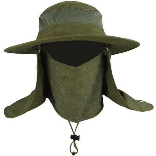 Foto Produk Topi mancing anti uv / topi jepang / Topi Gunung dengan Sarung Wajah dari Rumah Susun