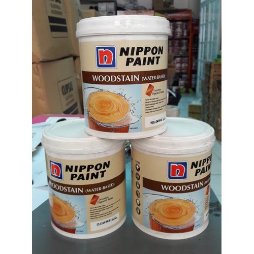 Jual Wood stain ( water based ) nippon paint 0.9 liter wood stain