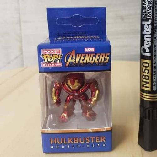 Avengers Hulkbuster Pocket Pop Keychain Pocket POP! Keychain