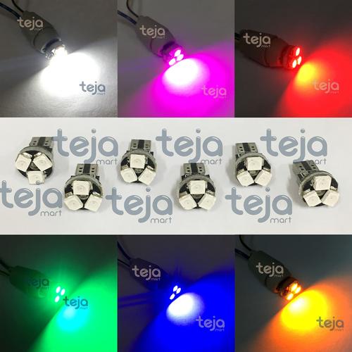Foto Produk Lampu LED T5 Speedometer Dashboard 3 SMD 1210 Model Jamur Mobil Motor dari TejaMart