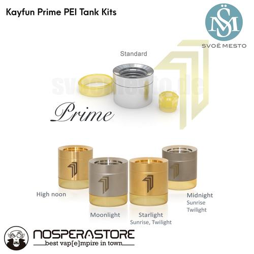 Foto Produk Kayfun Prime PEI Tank Kits - Standard and Special Edition - Authentic - Standard dari nosperaStoRe