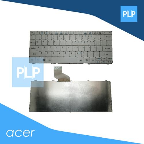 Foto Produk Keyboard Acer Aspire One 532, 522, 532H, 532G, AO532/H, AO522 Putih dari PioneerLaptopParts