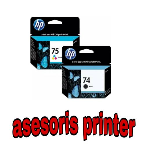 Jual PAKETAN TINTA PRINTER HP 74 BLACK 