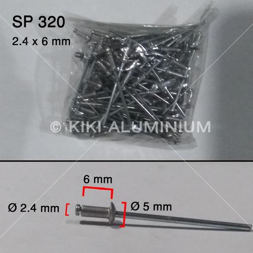 Jual SIP - Paku Rivet / Blind Rivet - Kode SP 320 - Ukuran Diameter 2,4 ...