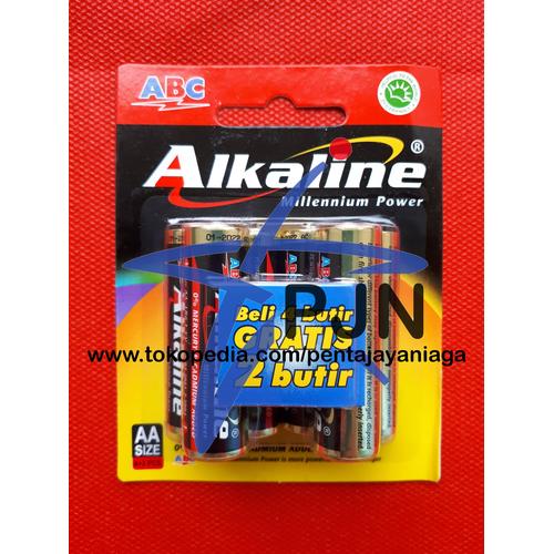 Foto Produk Baterai ABC Alkaline AA / A2 isi 6 dari pentajayaniaga