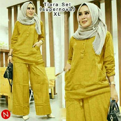 Foto Produk 6862-5 Setelan Tiara Kuning dari HER'Z SHOP