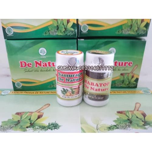 Foto Produk Jual Habatop Samurago Obat Herbal Asam Urat Ampuh Dan Manjur De Nature dari Pusat De Nature Herbal
