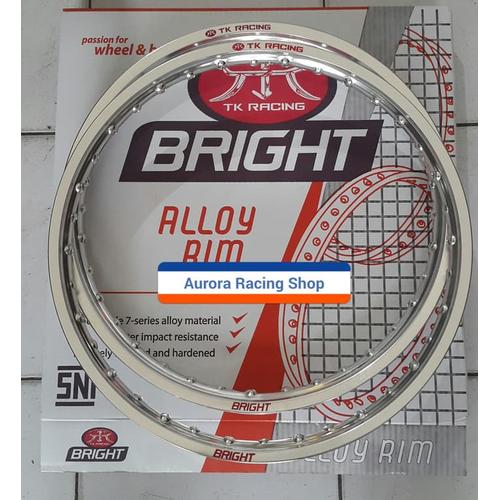 Foto Produk Velg TK Bright Set 17 x 120 - 140 warna Silver dari auroraracingshop