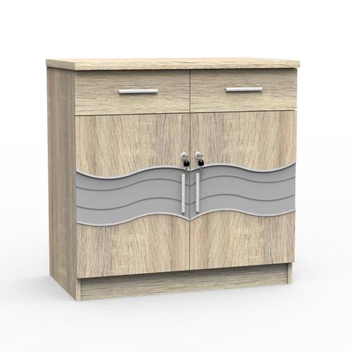 Foto Produk SUPER Kitchen Set Bagian Bawah Dua Pintu Minimalis Sonoma Oak KSB 921 dari Super Furniture Online