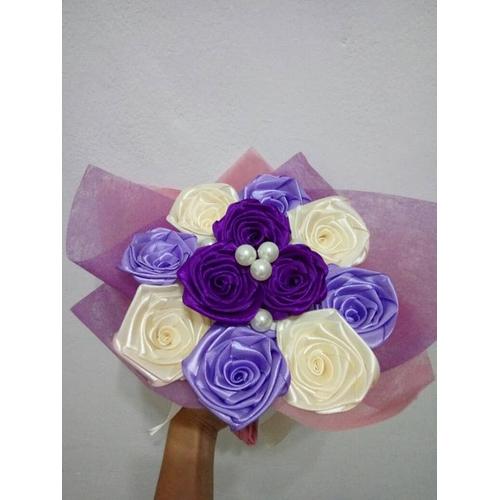 Foto Produk buket bunga mawar handmade murah dari putria-