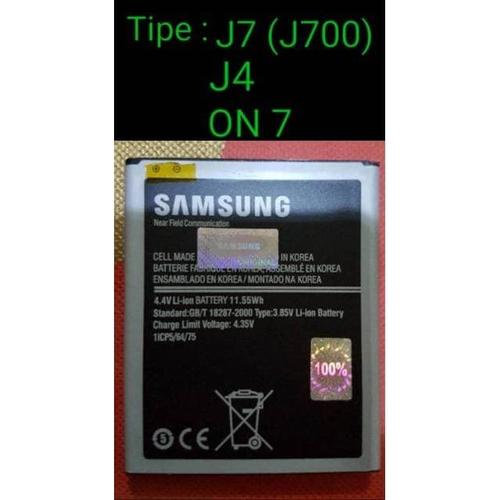 Foto Produk Baterai Samsung Galaxy J7 2015 J700 ON7 ORIGINAL Battery Batre Bat dari Cindy acc shop