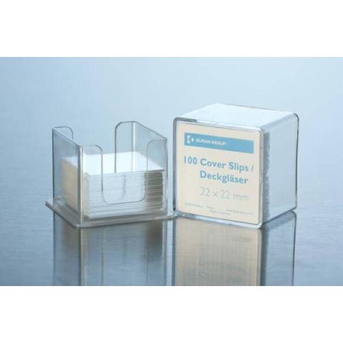 Jual Penutup Gelas (Deck Glass, Cover Slips), 18 mm, Duran (100 Pieces