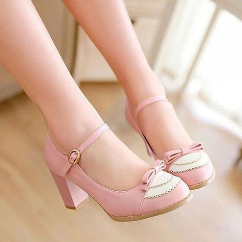 Jual cute mary jane vintage heels 