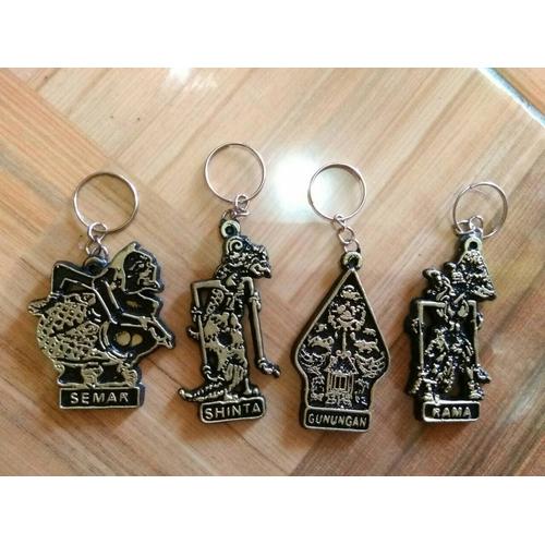 Foto Produk souvenir pernikahan gantungan kunci wayang murah unik dari reyhan souvenir