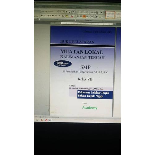 Jual Muatan Lokal Kalimantan Tengah Smp Kelas Vii Kota Palangkaraya Lembaga Academy Tokopedia