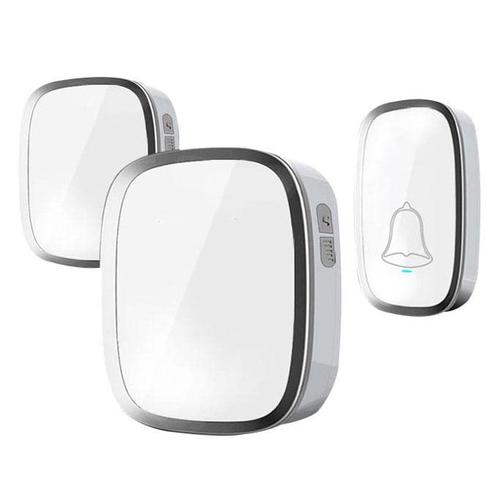 Foto Produk Bell Bel Pintu Pagar Rumah Wireless Waterproof 2 Receiver A101 dari Oya Online Computer