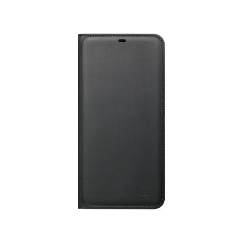 Foto Produk OnePlus 6 Flip Case Casing Original Sarung Hardcase Leather - Flip Case Ori dari JUALGADGETS