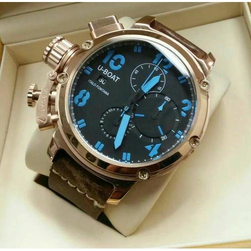 Jual JAM TANGAN PRIA U-BOAT ITALO FONTANA LEATHER - Jakarta Barat -  Arlojirehan | Tokopedia