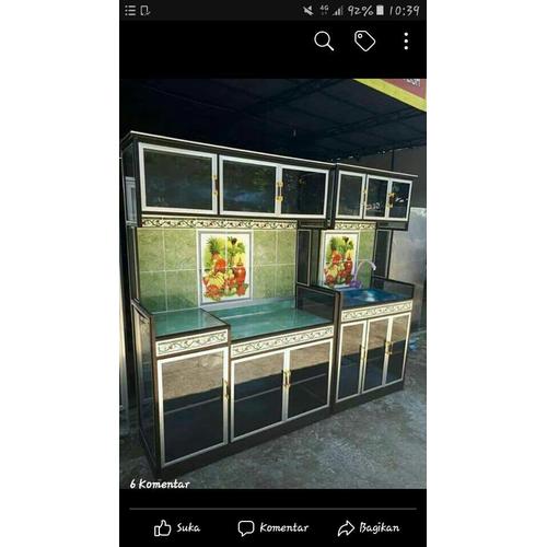 Jual Rak Dapur Kitchen Set Aluminium Kota Semarang Perlengkapan Dapur Tokopedia