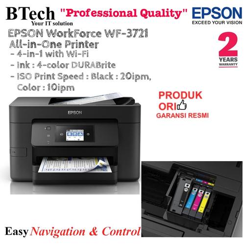 Jual Epson WorkForce WF-3721 - Jakarta Pusat - BESTechno88 | Tokopedia