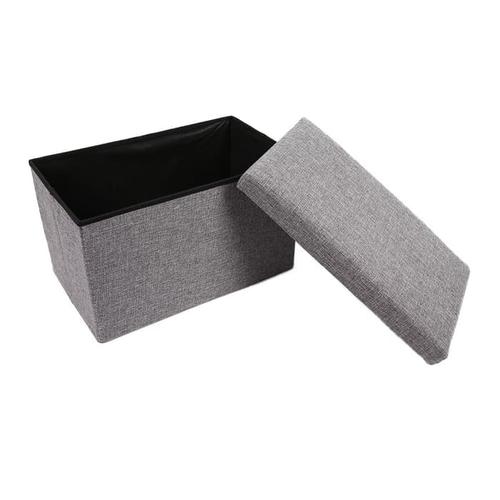 Foto Produk SB014 - Cotton Storage Box Warna 40 x 25 x 25 cm / Kotak Penyimpanan - - ABU ABU dari AlfaIndo