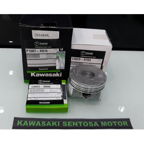 Kawasaki PISTON-ENGINE L,O/S 0.50MM (部品番号13029-3703) NOS