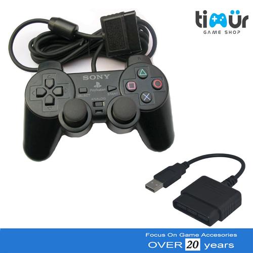 Foto Produk Stik Stick PS2 Tw + Converter USB Single PS2 ke PS3 PC dari Timur Game Shop