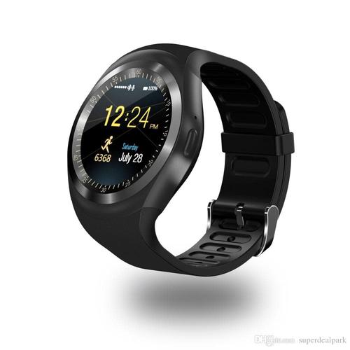 Jual Smartwatch Y1 - Smart Watch Y1 Support Sim Card, Water Resistant Black  - Jakarta Timur - DYNASTY DISTRIBUTOR | Tokopedia