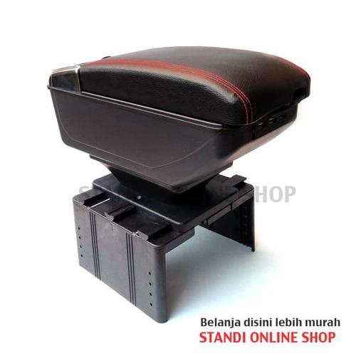 Foto Produk Arm Rest Console Box Universal Hitam Honda Mobilio Brio BRV dari STandi Online Shop