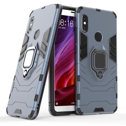 Gambar Xiaomi Redmi Note 5 Case iron armor with i-ring - casing redmi note 5 - i-ring Navy dari i-case undefined Tokopedia