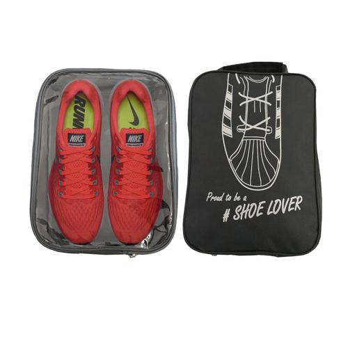 Gambar Tas Sepatu Travel Bag Tas Olahraga Fitness Gym Shoes Bag Organizer L - Abu -abu Tua dari lbagstore Kota Depok Tokopedia